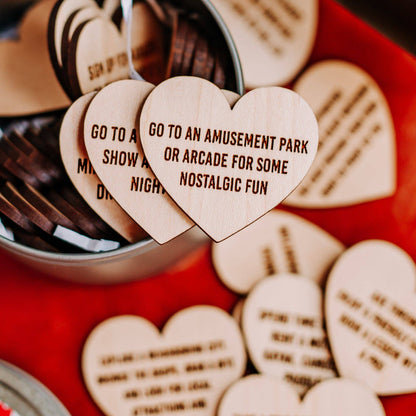 Unique Tin of 30 Date Night Ideas for Couples - Willow and Mist Gifts